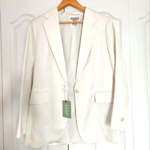 NWT H&M Linen Blazer-S